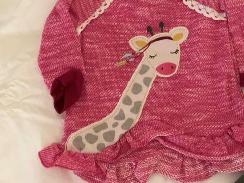NANNETTE KIDS Baby Girls 2 pce set Giraffe and leggings Outfit NWT 9-12m /&12m