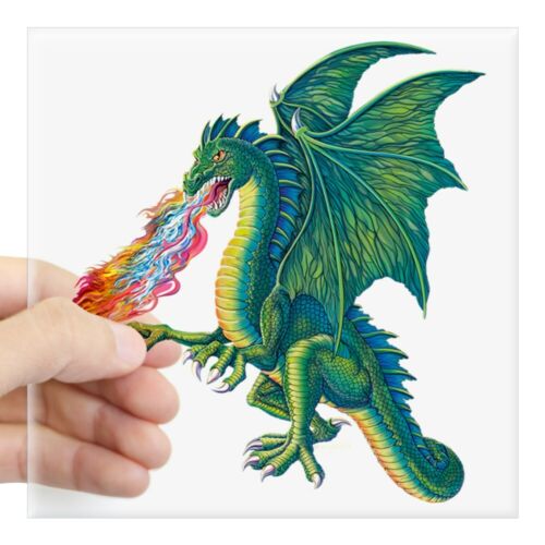 CafePress Dragons Lair B Square Sticker 3 X 3 Square Sticker  (1138977030)