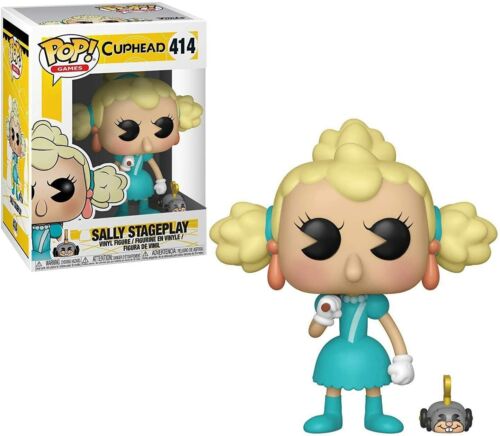 Funko CUPHEAD Sally Stageplay with Mouse Pop Vinyl Games Figure NEW Box 414