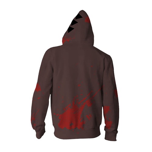 Angels of Death Isaac·Foster Zack Hoodies Coat Sweatshirt Cosplay Costume Adult