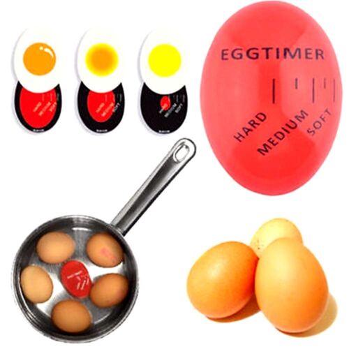 Egg timer indicator soft-boiled display egg cooked degree mini egg boiler uk