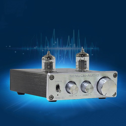 Vacuum Tube Phono Stage Turntable Phonograph Pre Amplifier Stereo Pre-Amp Hi-Fi