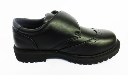 Boys Cool 4 School Black Brogue Shoes Sizes 12-5 N1095
