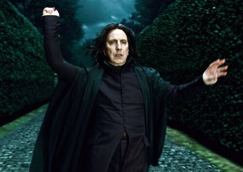 Severus Snape Alan Rickman in Harry Potter Glossy Photographic print  A5 or A4