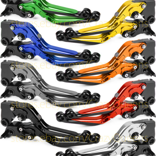 For Suzuki SFV650 GLADIUS 2009-2015 Short//Long//3D//Folding Clutch Brake Levers