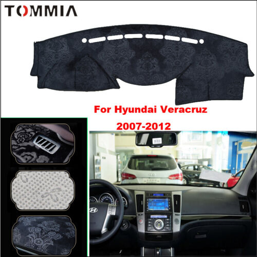 Car Interior Dashboard Dash Mat Non-Slip Sun Cover Pad For Hyundai Veracruz 2007 