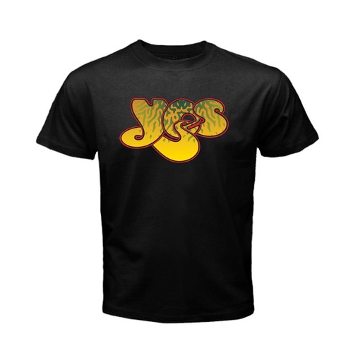 YES Logo Band Classic rock tour yestival Men/'s New T shirt S to 3XL