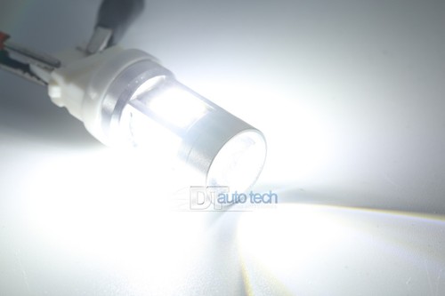2X 990 Lumens 1156 50W High Power Chip LED White Reverse Back Up Lights Bulbs