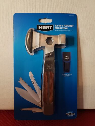 Hart 12-in-1 Hatchet Multi-Tool with Storage Pouch HHCTMT06
