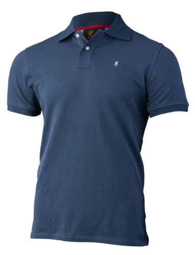 Browning Shirt Polo Ultra 78 Blue 30190765xx