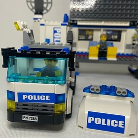LEGO City Police Bundle Lot (4439) Helicopter, (7288) MPU, (60008) Truck *Loose*
