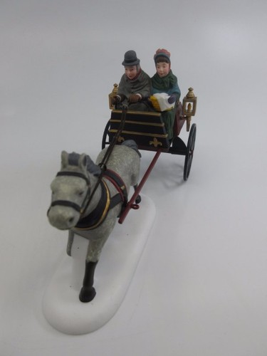 Dept 56 Heritage Village Red Christmas Sulky #58401 Accessory w//Box
