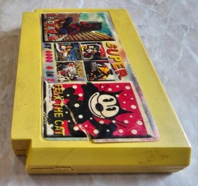 Vintage Video Game cartridge from 1990's for 8 bit consoles Famicom, Dendy,Pegas