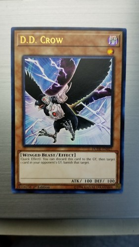 Crow DUDE-EN027 1st Edition Ultra Rare Mint Yugioh D.D