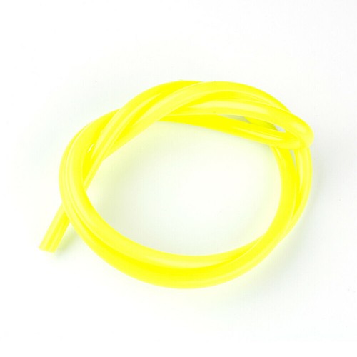 For 1//4/" 6mm 1 Meter Fuel Air Silicone Vacuum Hose Line Tube Pipe Yellow New