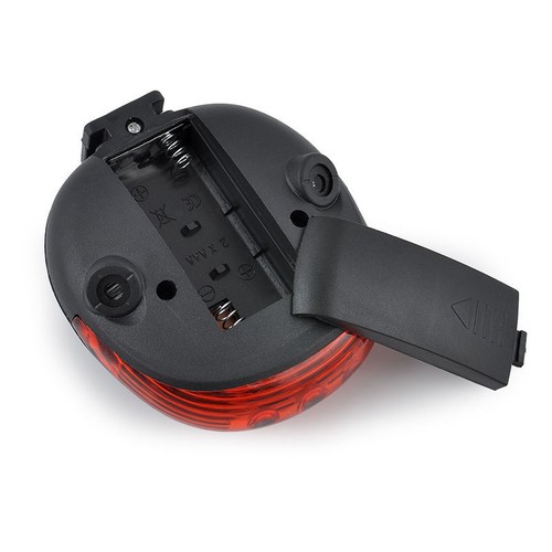 2Laser+5LED Rear Cycling Bicycle Bike Tail Safety Warning Flashing Lamp Light ON