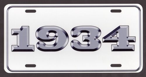 1934 LICENSE PLATE Ford Chevy Dodge Plymouth Buick Olds DeSoto Streetrod Rat rod 