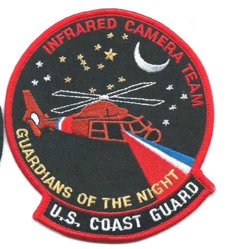 United States Coast Guard (USCG) patch Infrared camera team  4-1/2X4 in dia