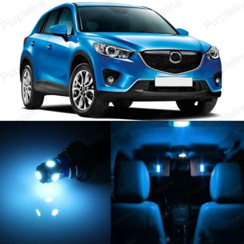 TOOL 12 x Ice Blue  LED Interior Lights Package For 2013-2018 Mazda CX-5 CX5