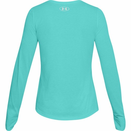 Blue Under Armour UA Women/'s Charged Run Long Sleeve Top New