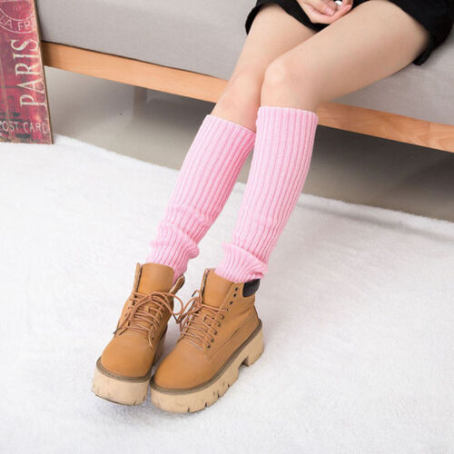 Fashion Winter Leg Warmers Women Girl's Casual Long  Soft Plush Tube Socks LI 
