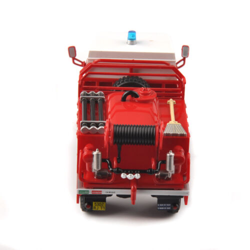 Échelle 1/43 Red Fire Truck Enforcement Modèle Diecast Vehicle Hot toy Pour Collection 