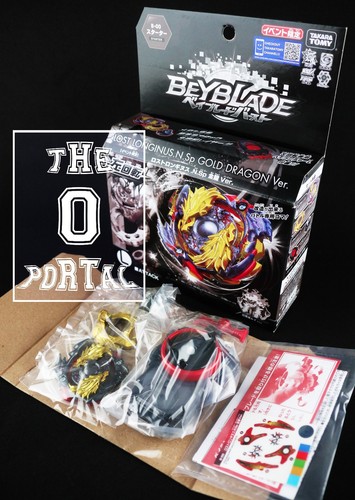 TAKARA TOMY Beyblade BURST B-00 Limited Gold Lost Longinus .N.Sp-ThePortal0