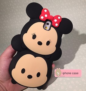 iphone 6 plus phone silicon chocoolate minnie black tsum tsum iphone 6 plus phone silicon chocoolate minnie black tsum tsum