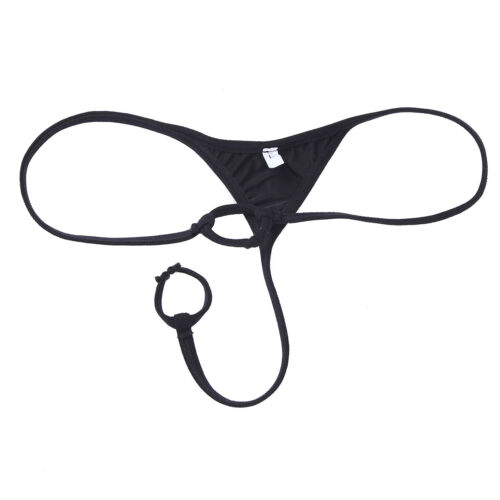 Mens Open Hole Panties Underwear Crotchless Thong G-string Briefs Underpants