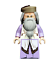 Details about  / Lego Albus Dumbledore 75948 Lavender Robe Dark Tan Hat Harry Potter Minifigure