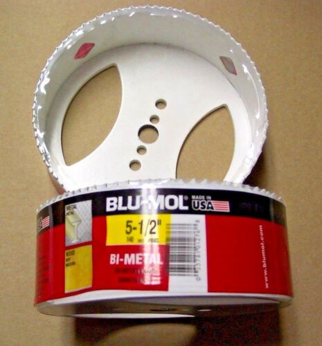 5-1/2" Blu Mol Hole Saw Bit BMS - Bi-Metal 