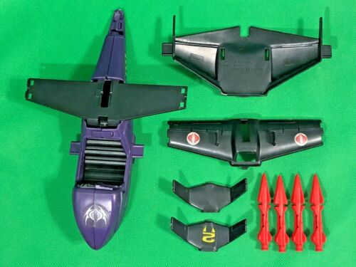 Details about  / Vintage GI Joe Cobra FANG II 1989 parts lot missile wing body tail YOU PICK ARAH