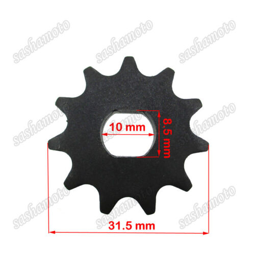 5pcs 11T T8F Chain Sprocket Motor Engine Pinion Gear For MY1020 Electric Scooter