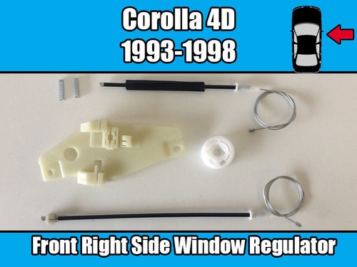 Toyota Corolla 4D 1993-1998 Front Right Window Regulator Replacement Repair Kit