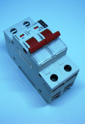 100A DP by Click DB100 FOR CONSUMER UNIT MAINS ISOLATOR 