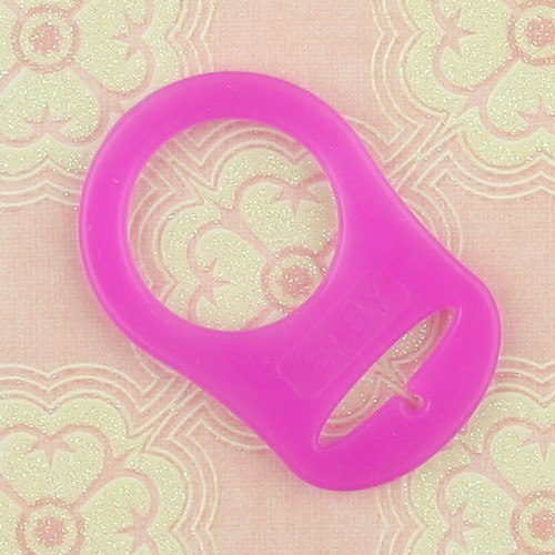 10 MAM Rings Silicone Pacifier//Dummy Clips Adapters for Nuk MAM Button Style