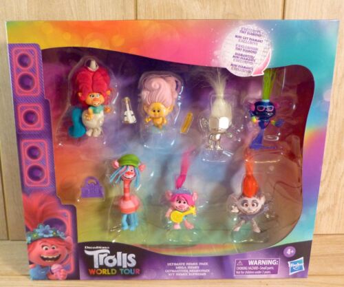 NEW Hasbro DreamWorks Trolls World Tour Ultimate Remix Pack 7 Toy Figures