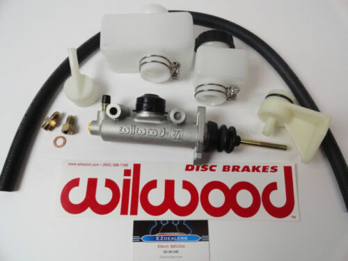 Universal Brake or T5 T56 Hydraulic Clutch Master Cylinder Kit 7/8" Bore Wilwood 