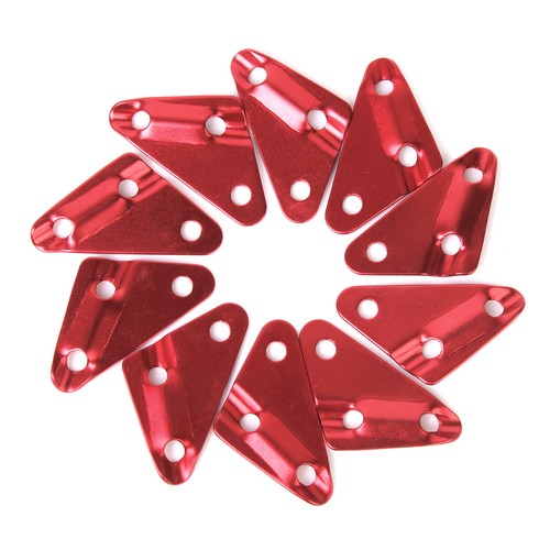 10pcs Guy Line Rope Cord Tensioners Bent Runners Tightener Outdoor Camping