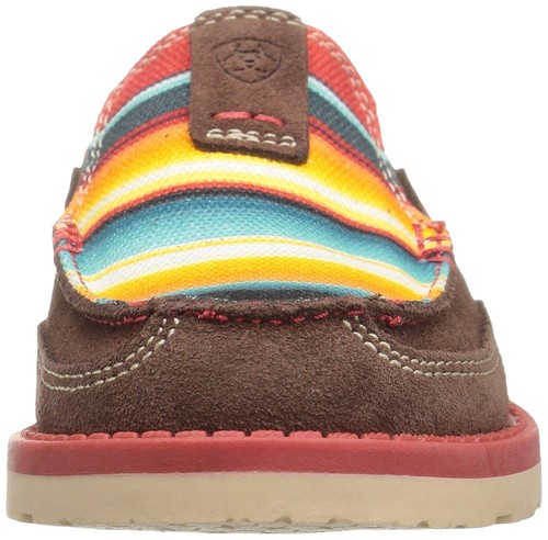 GIRLS ARIAT PALM BROWN CRUSIER SHOES 10019951