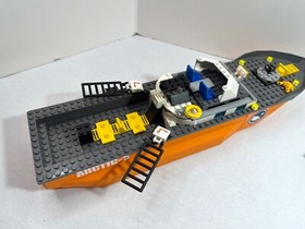 Lego CIty boats parts LOT: Boat hulls ONLY from 60062, boat 4642, 60068