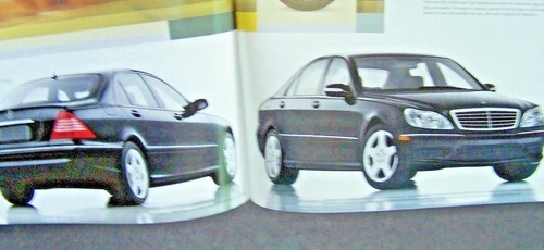 2004 mercedes s55 amg s600 s500 s430 owners sales brochure s class new original