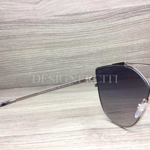 Tom Ford Jacquelyn-02 TF563 563 Sunglasses Pale Gold Tortoise 28C Authentic 64mm