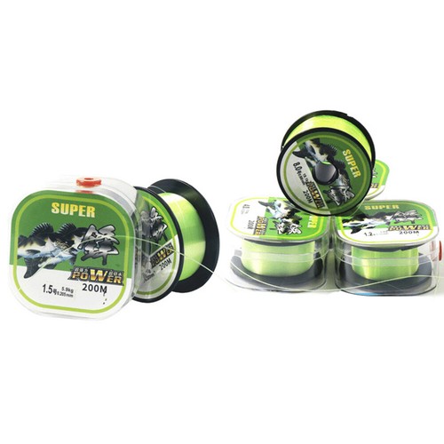 200M Nylon Fluorcarbon Fischen Main Line Super Große Stärke Stabil See Bre hot