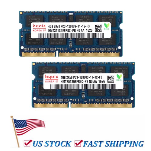 For Hynix 4GB 8GB DDR3 1600MHz PC3-12800S SODIMM Laptop Memory GenuieRAM 204PIN