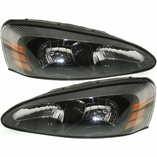 New Head Lamp Assembly Set of 2 Left & Right Side Fits 04-08 Pontiac Grand Prix 