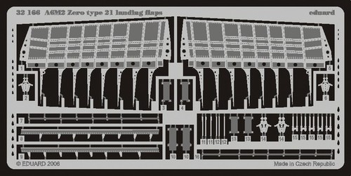 A6M2 Zero Type 21 Landing Flaps for TAM EDU32166 Eduard Models 1//32 Aircraft