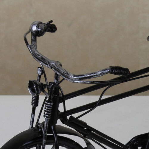 Retro 1:10 Eisen Fahrrad Fahrrad Modell Puppenhaus Miniatur Möbel Garten 