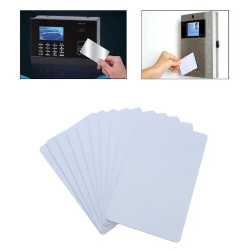 10pcs Blank Identifikation für Plastikdrucken PVC-Foto-weiße Kreditkarte Ne R5D2