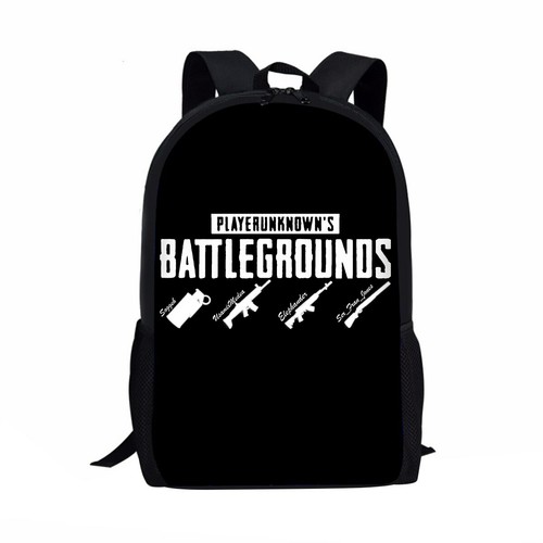 THIKIN Cool PUBG Game Men Backpack Women School Supplies Satchel Casual Book